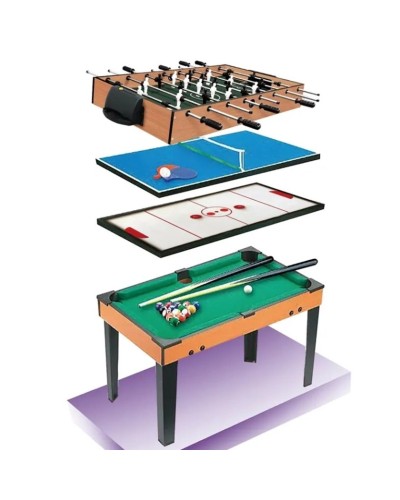 Masaüstü oyun dəsti T2255886612, 4-ü 1-də, 107x61x84.5 sm, 3 yaşdan