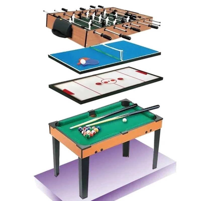 Набор настольных игр T2255886612, 4-в-1, 107x61x84.5 см, от 3 лет