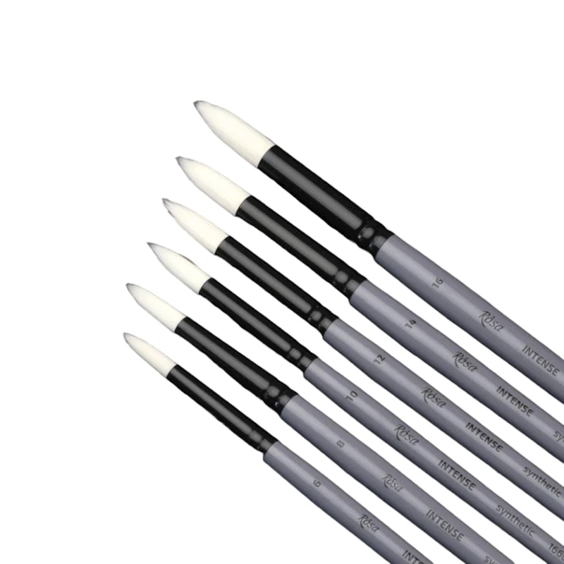 Кисть круглая Rosa Intense 1668SR № 14, синтетика