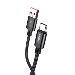 Kabel USB Kakusiga KSC-980 Black Type-A - Type-C