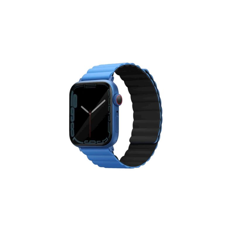 Ремешок UNIQ Revix Reversible Magnetic Blue/Black для Apple Watch 38/40/41 мм