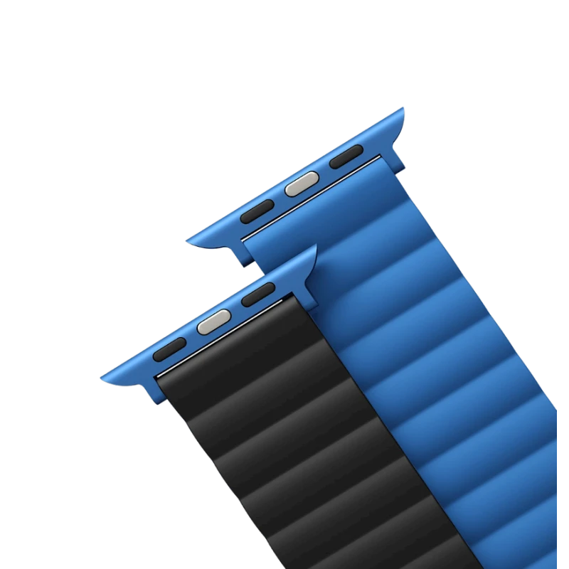 Ремешок UNIQ Revix Reversible Magnetic Blue/Black для Apple Watch 38/40/41 мм
