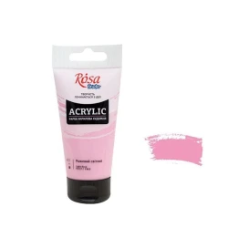Акриловая краска художественная Rosa Studio 421, светло-розовый, 75 мл