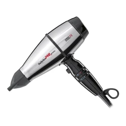 Фен для волос Babyliss Pro Hair Dryer SteelFx BAB8000IE, серебристый