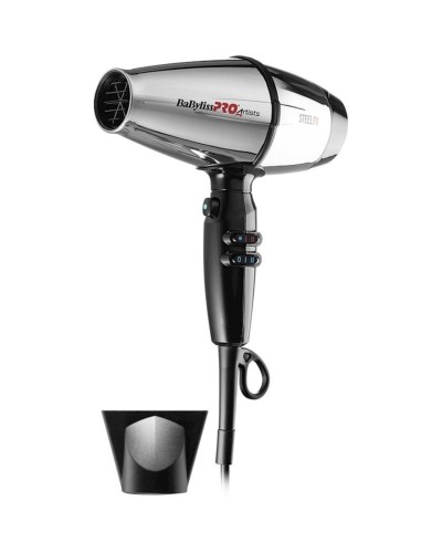 Saçlar üçün fen Babyliss Pro Hair Dryer SteelFx BAB8000IE, gümüşü