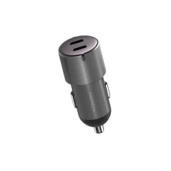 Автомобильное зарядное устройство Energea Alu Drive D60 2 USB-C 66W Car Charger Gunmetal