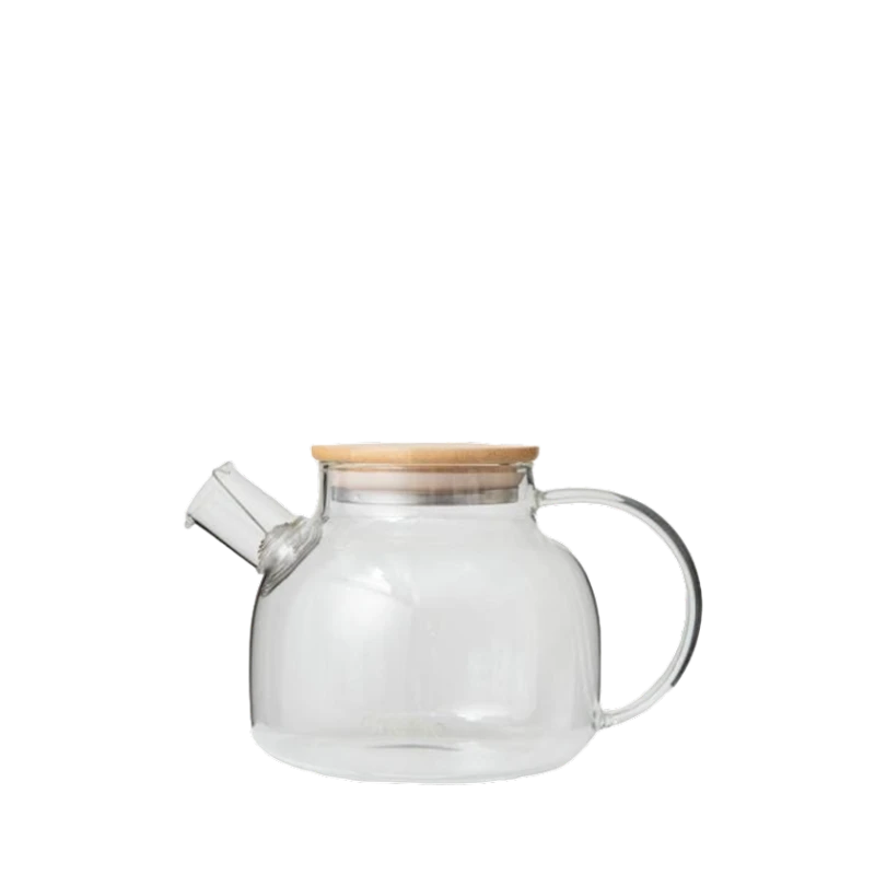 Çaydan KW8-T, 800 ml, şüşə/taxta, şəffaf