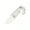 Мини нож-брелок WKN094, 8.5 cм, серебристый Мини нож-брелок WKN094, 8.5 cм, серебристый