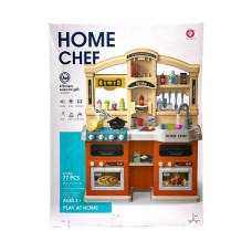 Peşə oyuncaq dəsti Home Chef M6687, 77 parça, 3+ yaş