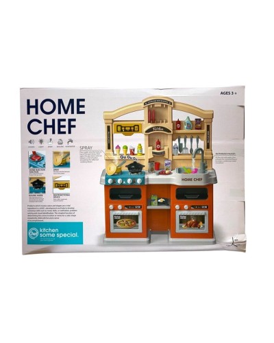 Peşə oyuncaq dəsti Home Chef M6687, 77 parça, 3+ yaş