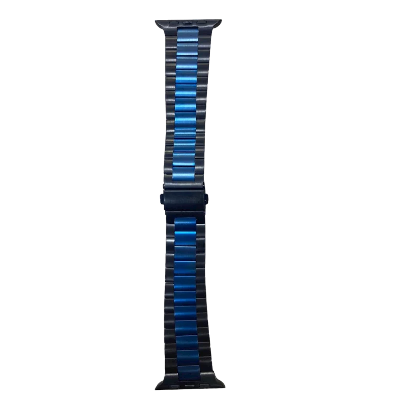 Kəmər Greatcase SW322 Apple Watch üçün Black/Blue