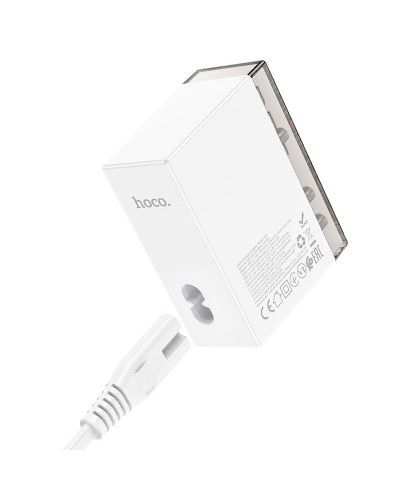 Сетевое зарядное устройство Hoco N36 65W + Hoco C104A White В Подарок