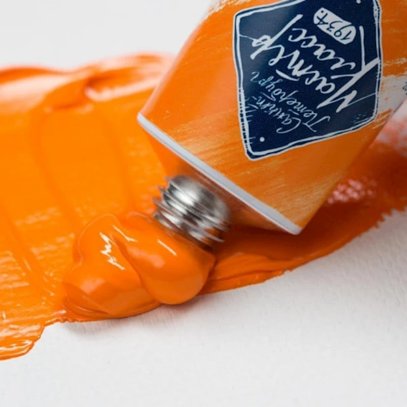 Краска масляная Невская Палитра Мастер-Класс, N 304 Кадмий Оранжевый, 46 мл