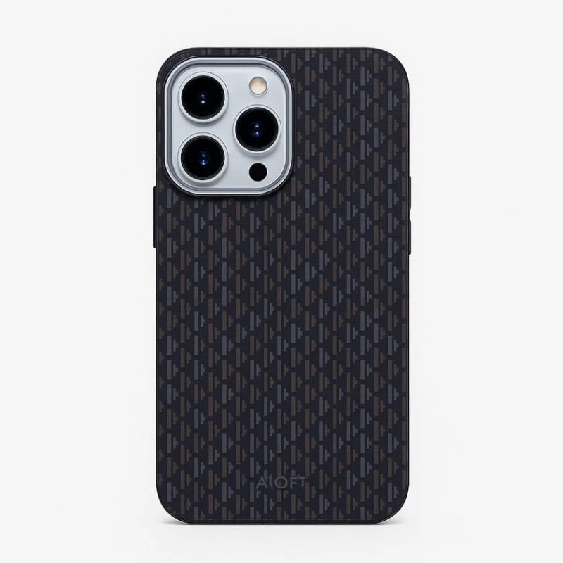 Çexol Carbon Fiber Apple iPhone 15 Pro Max üçün Black