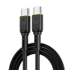 Kabel USB Wiwu Wi-C034 Type-C to Type-C 60W Black
