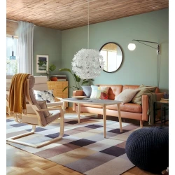 Подвесной светильник IKEA Grimsas, 55 см, белый