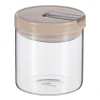 Емкость для хранения Werner Anzio 51937, стекло/пластик, прозрачная/бежевая, 500 мл Емкость для хранения Werner Anzio 51937, стекло/пластик, прозрачная/бежевая, 500 мл