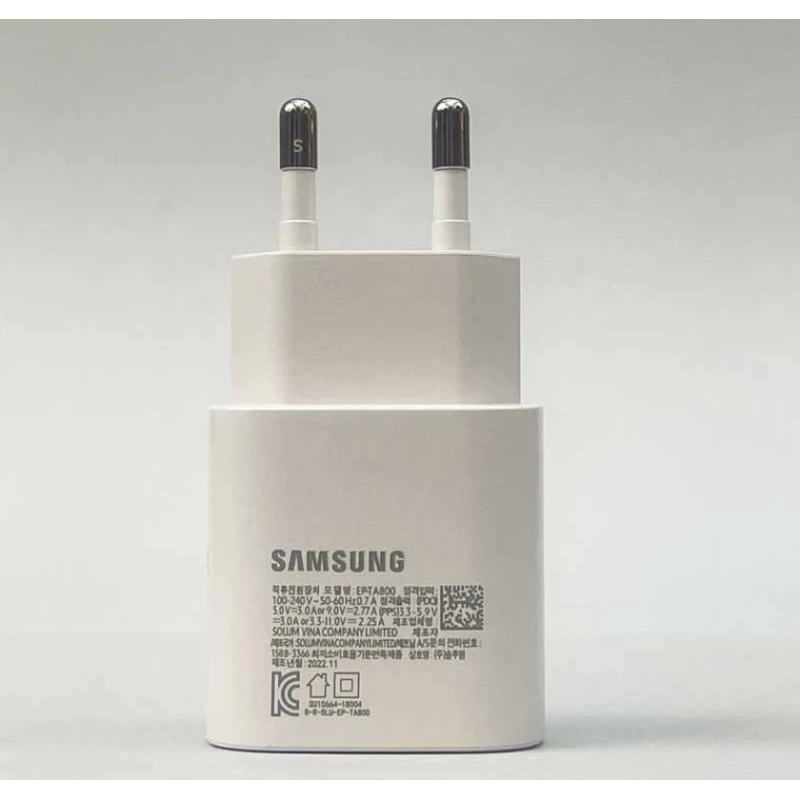 Зарядное устройство Samsung 25 WATT PD PLUG T 800 Зарядное устройство Samsung 25 WATT PD PLUG T 800