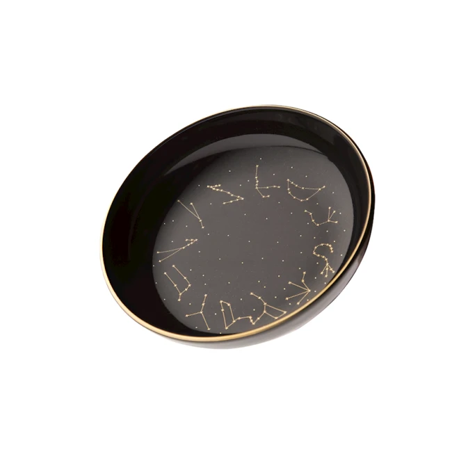 Kasa Porland Night Magic 04ALM005356, 17 sm, farfor, qara