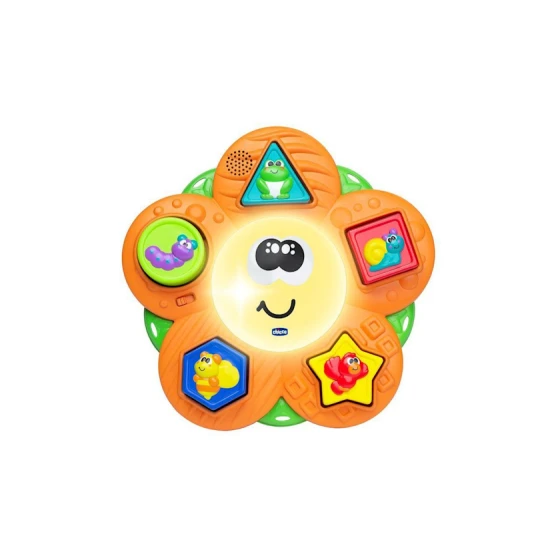 Игровой коврик Chicco дорога четырех сезонов, оранжевый