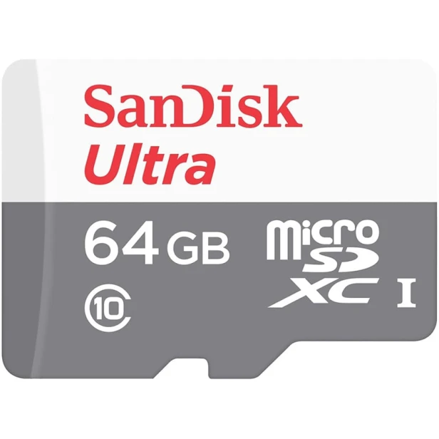 Карта памяти SanDisk Ultra 64GB microSDHC UHS-I