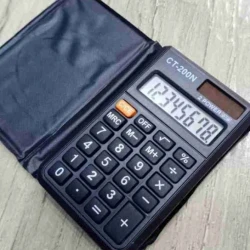 Простой калькулятор CT-200N, 10 функций, черный Простой калькулятор CT-200N, 10 функций, черный