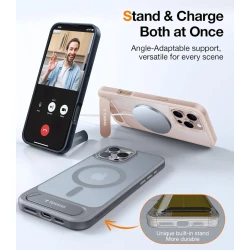 Чехол Torras Pstand для Apple iPhone 16 Pro Max Gold