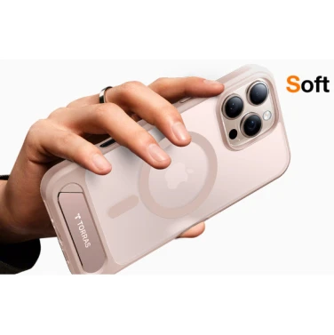 Чехол Torras Pstand для Apple iPhone 16 Pro Max Gold Чехол Torras Pstand для Apple iPhone 16 Pro Max Gold