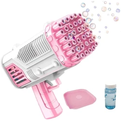 Устройство для мыльных пузырей BP-2556, 36 отверстия, розовое Устройство для мыльных пузырей BP-2556, 36 отверстия, розовое