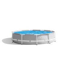 Karkaslı hovuz İntex Rectangular Frame H26712NP, boz, 366x76 sm, 6503 l