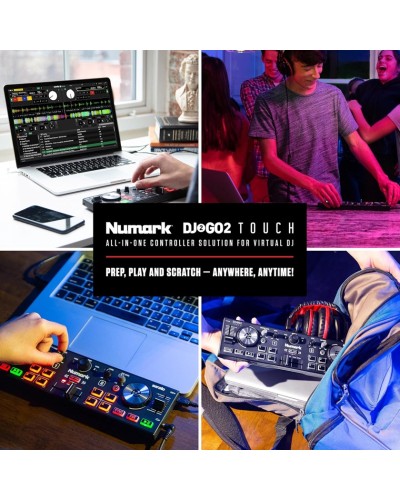 DJ kontrol cihazı Numark DJ2GO2 Touch - DJ2GO2TOUCH