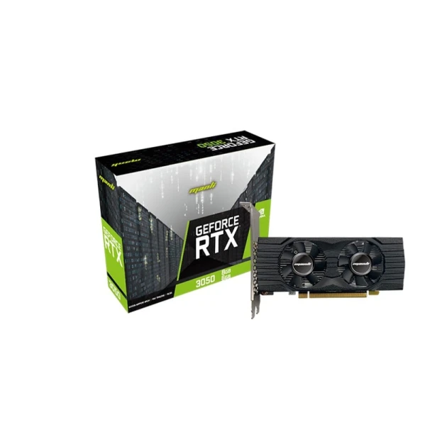 Видеокарта Manli GeForce RTX 3050 6GB Nebula Twin (6REHP-M2587)
