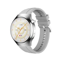 Ağıllı saat Wisme-1 Silver Silicone strap