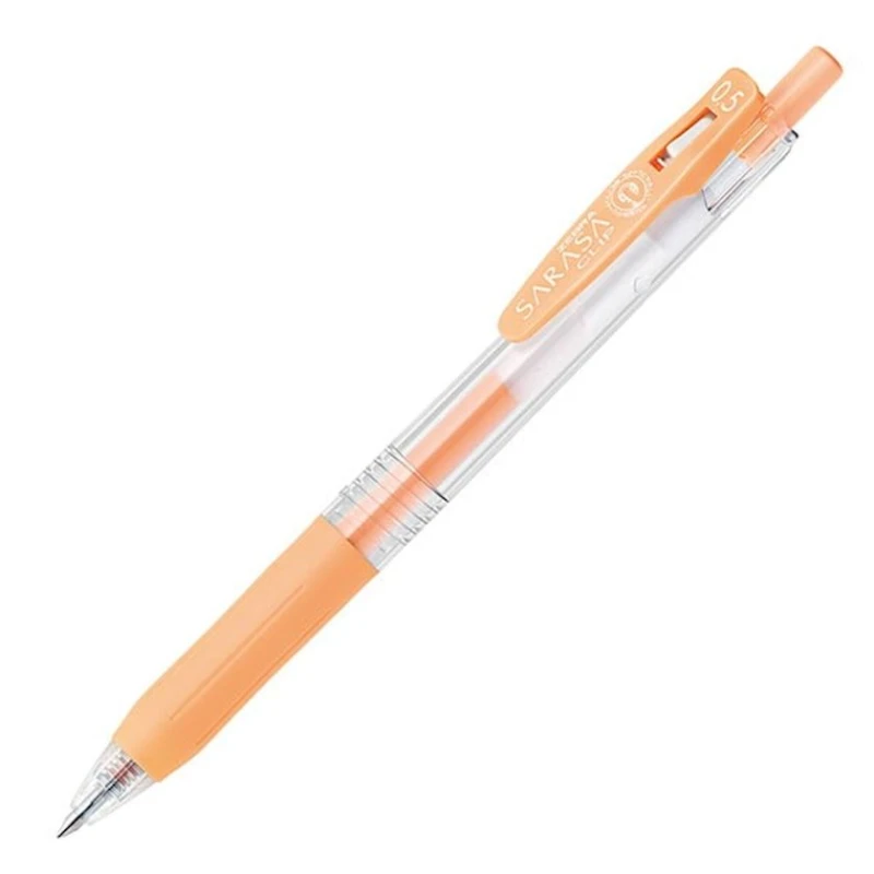 Гелевая ручка Zebra Pen Sarasa Clip Milk Orange, 0.5 мм, оранжевый Гелевая ручка Zebra Pen Sarasa Clip Milk Orange, 0.5 мм, оранжевый