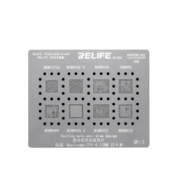 Трафарет для смартфона Relife QU3 Qualcomm PM series CPU