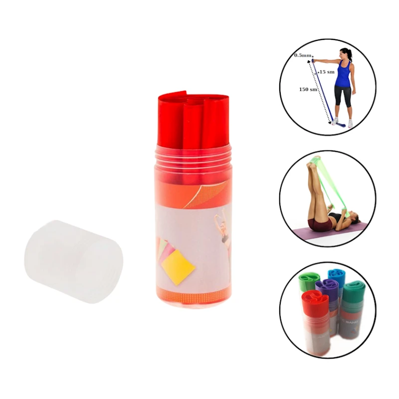 Эластичная лента для художественной гимнастики Ebru Şallı 1642/2, в коробке, ПВХ, 15x150 см, красная Эластичная лента для художественной гимнастики Ebru Şallı 1642/2, в коробке, ПВХ, 15x150 см, красная