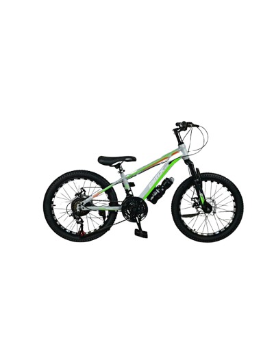 Dağ velosipedi BMX2002YSL, boz/yaşıl