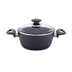 Qazan Anadolu Cookware SF-141, qranit, boz, 30 sm