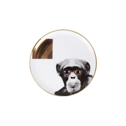 Набор тарелок Porland Wild Life, 20 см, фарфор, 4 шт