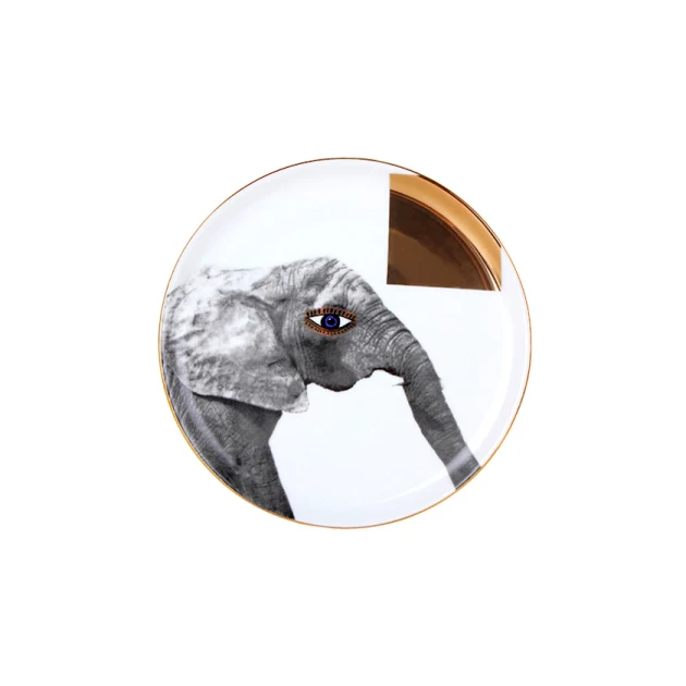 Boşqablar dəsti Porland Wild Life, 20 sm, farfor, 4 əd