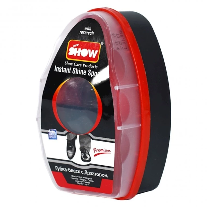 Губка для обуви Show черный 030-208