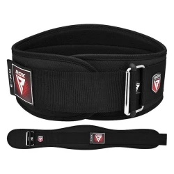 Пояс для тяжелой атлетики RDX Sports RX3, Унисекс, Неопреновый, Черный, XL