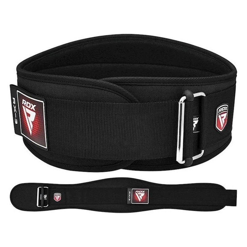 Пояс для тяжелой атлетики RDX Sports RX3, Унисекс, Неопреновый, Черный, XL Пояс для тяжелой атлетики RDX Sports RX3, Унисекс, Неопреновый, Черный, XL