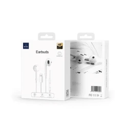 Проводные наушники Wiwu Earbuds EB302 White
