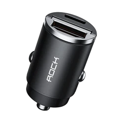 Автомобильное зарядное устройство Rock H15 Black Автомобильное зарядное устройство Rock H15 Black