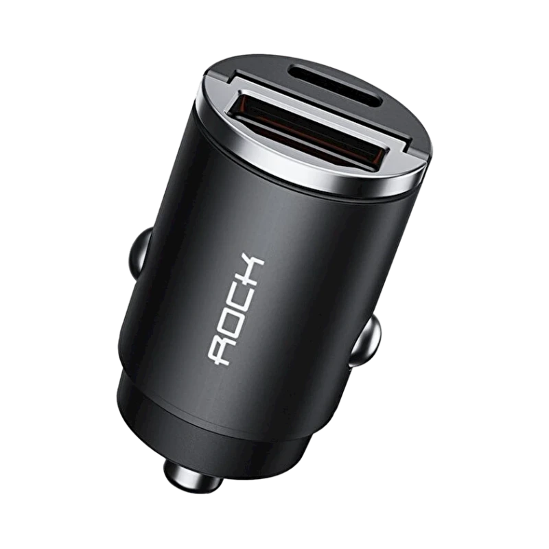 Автомобильное зарядное устройство Rock H15 Black Автомобильное зарядное устройство Rock H15 Black