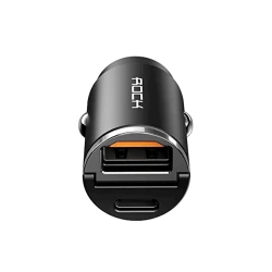 Автомобильное зарядное устройство Rock H15 Black Автомобильное зарядное устройство Rock H15 Black