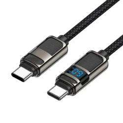 Кабель USB Hoco U137 USB-C to USB-C Black