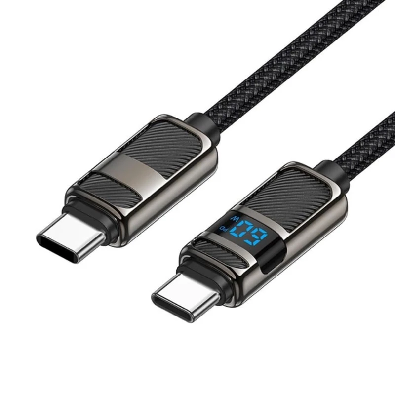 Кабель USB Hoco U137 USB-C to USB-C Black