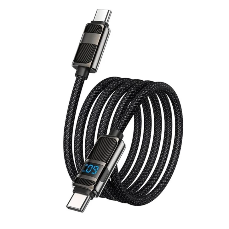 Кабель USB Hoco U137 USB-C to USB-C Black